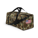 old school camo duffle big bag