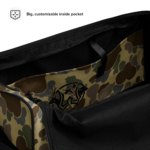 old school camo duffle big bag