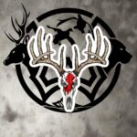 nj buck skull decal