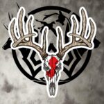 nj buck skull decal