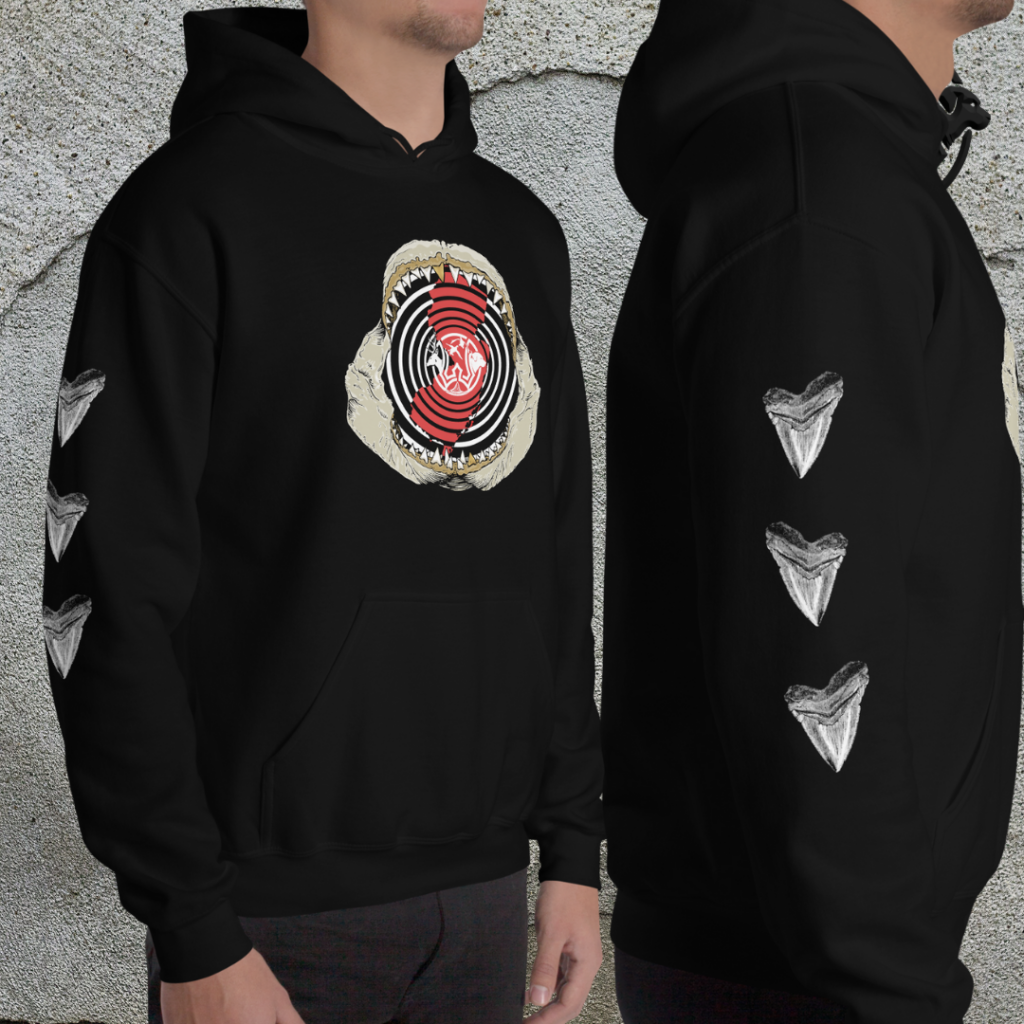 nj jaws unisex hoodie